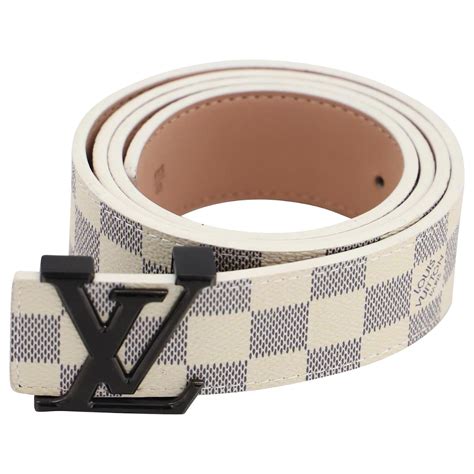 black and white louis vuitton belt|white Louis Vuitton belt real.